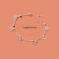 Silver Butterfly Charm Anklet Boho Beach Foot Jewellery Ankle Bracelet for Girls-3