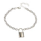 Foot Beach Jewellery 1pc Punk Silver Lock Charm Barefoot Sandals Ankle Bracelet-3