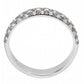 DA231 - High polished (no plating) Stainless Steel Ring with AAA Grade CZ  in Multi Color-2