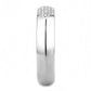 DA302 - No Plating Stainless Steel Ring with AAA Grade CZ  in Clear-3