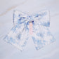 French Tolle Satin Bow Hair Clip-4