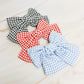Gingham Bow Pretty Bow Hair Clip-0