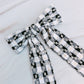 Daisy Picnic Gingham Bow Hair Clip-8