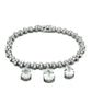 LO2334 - Rhodium Brass Jewelry Sets with AAA Grade CZ  in Clear-2