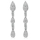 LO2428 - Rhodium Brass Jewelry Sets with AAA Grade CZ  in Clear-1