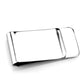 LO3380 - High polished (no plating) Stainless Steel Money clip with No Stone-1