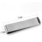 LO3381 - High polished (no plating) Stainless Steel Money clip with No Stone-2