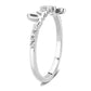 LO3972 - Rhodium Brass Ring with Top Grade Crystal  in Clear-3