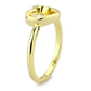 LO3985 - Flash Gold Brass Ring with No Stone-3