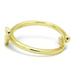 LO4012 - Flash Gold Brass Ring with No Stone-2