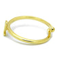 LO4020 - Flash Gold Brass Ring with No Stone-2
