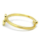 LO4022 - Flash Gold Brass Ring with No Stone-2