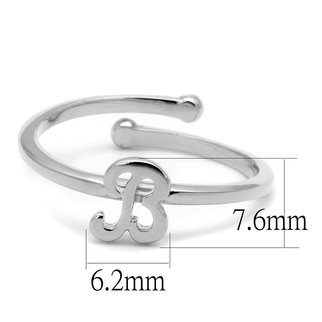 LO4025 - Rhodium Brass Ring with No Stone-1