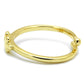 LO4028 - Flash Gold Brass Ring with No Stone-2