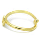 LO4036 - Flash Gold Brass Ring with No Stone-2