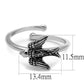 LO4053 - Rhodium Brass Ring with No Stone-1