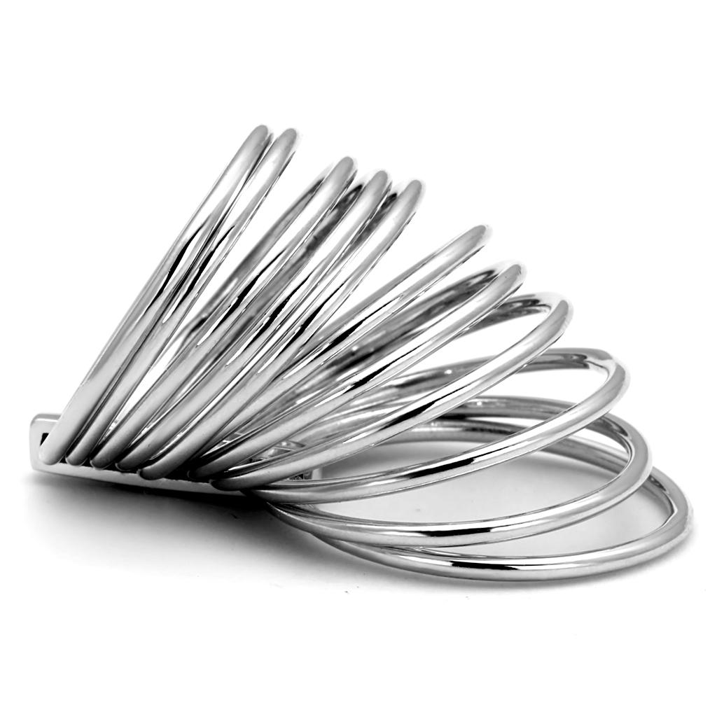 LO4082 - Rhodium Brass Ring with No Stone-2