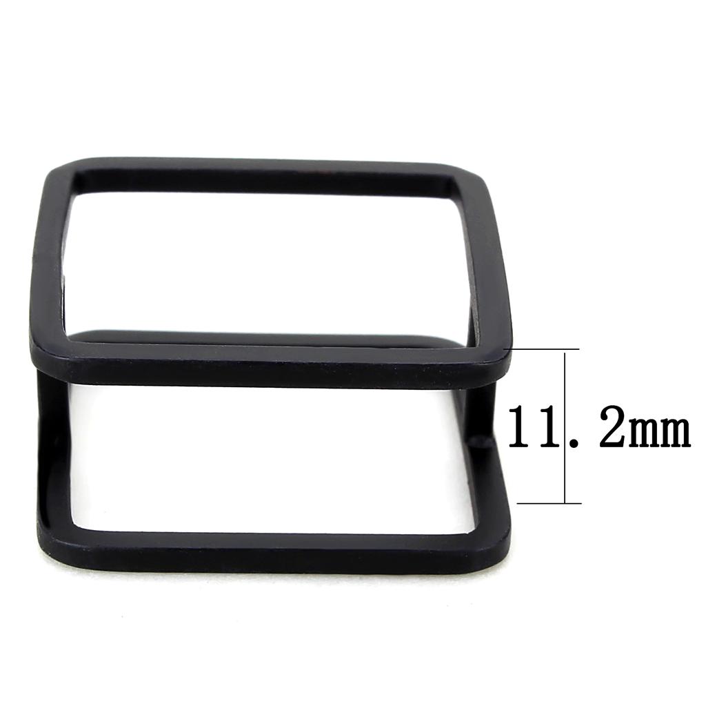 LO4237 - Ruthenium Brass Ring with No Stone-1