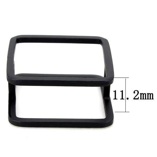 LO4237 - Ruthenium Brass Ring with No Stone-1