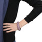 LO4306 - TIN Cobalt Black Brass Bangle with Top Grade Crystal  in Multi Color-4