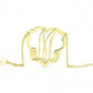 LO4688 - Flash Gold Brass Necklace with No Stone-2