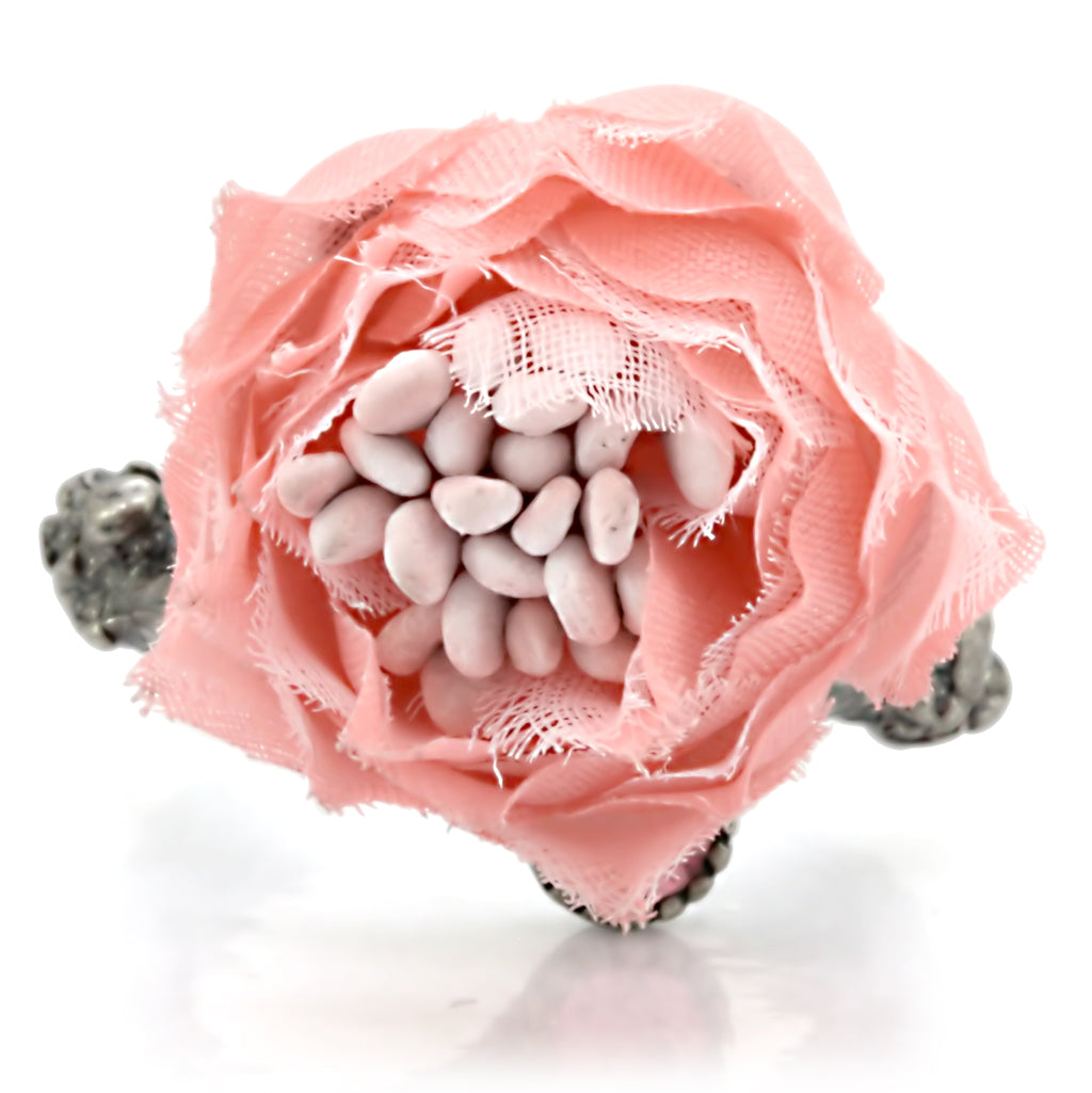 LO4746 - Antique Tone Brass Ring with Assorted in MultiColor-3