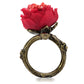 LO4747 - Antique Tone Brass Ring with Assorted in MultiColor-4