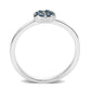 LO4768 - Rhodium Brass Ring with Top Grade Crystal in Montana-3