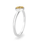 LO4770 - Rhodium Brass Ring with Top Grade Crystal in Topaz-4