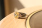 LOAS1389 - Rhodium 925 Sterling Silver Ring with AAA Grade CZ  in Light Yellow-1
