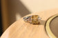 LOAS1389 - Rhodium 925 Sterling Silver Ring with AAA Grade CZ  in Light Yellow-0