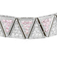 LOS845 - Rhodium 925 Sterling Silver Bracelet with AAA Grade CZ  in Rose-1