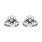 Floral Toe Ring - 925 Sterling Silver-1