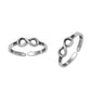 Infinity Toe Ring – Sterling Silver-0