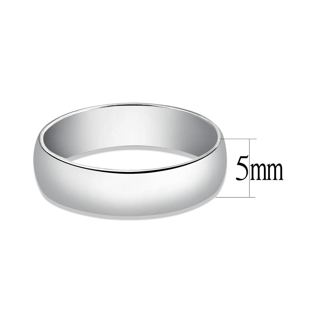 SS1375 - Silver 925 Sterling Silver Ring with No Stone-1