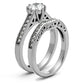 TK1330 - High polished (no plating) Stainless Steel Ring with AAA Grade CZ  in Clear-3