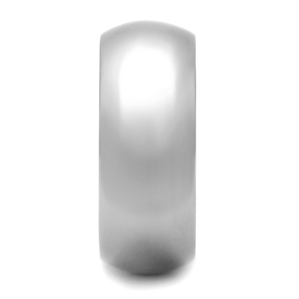 TK1391N - High Polished Stainless Steel Wide Band Ring-3