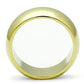 TK1391 - IP Gold(Ion Plating) Stainless Steel Ring with No Stone-2