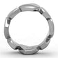 TK1433 - High polished (no plating) Stainless Steel Ring with No Stone-2