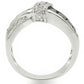 TK1494 - High polished (no plating) Stainless Steel Ring with AAA Grade CZ  in Jet-3
