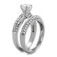 TK1920 - High polished (no plating) Stainless Steel Ring with AAA Grade CZ  in Clear-3