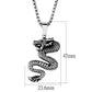TK1986 - High polished (no plating) Stainless Steel Necklace with No Stone-1