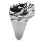 TK2063 - High polished (no plating) Stainless Steel Ring with No Stone-3