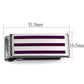 TK2086 - High polished (no plating) Stainless Steel Money clip with No Stone-1