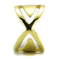 TK2157 - IP Gold(Ion Plating) Stainless Steel Ring with No Stone-3