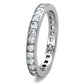 TK2344 - High polished (no plating) Stainless Steel Ring with AAA Grade CZ  in Clear-3