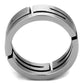 TK2393 - High polished (no plating) Stainless Steel Ring with No Stone-2