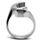 TK2396 - High polished (no plating) Stainless Steel Ring with No Stone-2
