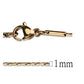 TK2437R - IP Rose Gold(Ion Plating) Stainless Steel Chain with No Stone-2