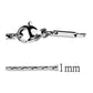 TK2437 - High polished (no plating) Stainless Steel Chain with No Stone-2